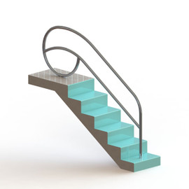 Spectrum Solarian 48" Stair Rail - 134886