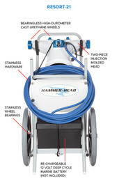 Hammer-Head Resort 21 Vacuum With 60FT Cord  Hammer-Head Resort 21 Vacuum With 60FT Cord