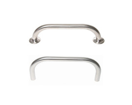 SR Smith 14" ADA Bent Transfer Rail With Flanges - Marine Grade Stainless Steel - .120" Wall, 1.50" OD - EB-14A