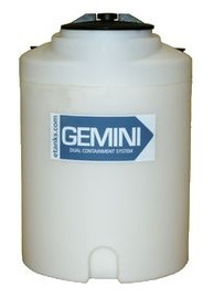 Peabody Gemini Dual Containment-Cylindrical 15GAL/57L- Natural (01-28906) Peabody Gemini Dual Containment-Cylindrical 15GAL/57L- Natural (01-28906)