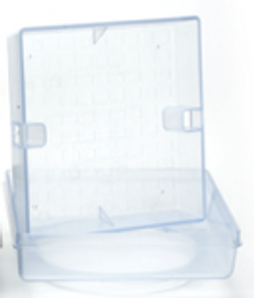 Stetson 11" Square Pour-A-Lid Pool Skimmer Cover -SQ PAL CLEAR