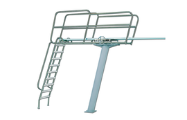 KDI Paragon Paraflyte Diving Tower 3 Meter Flange Pedestal- Topflyte Grade 16" Paraflex -12026 KDI Paragon Paraflyte Diving Tower 3 Meter Flange Pedestal- Topflyte Grade 16" Paraflex -12026