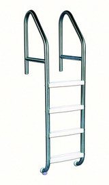KDI Paragon Cross Braced Heavy Duty Vertical Ladder 4 Step 30" Wide 1.90" x .065 - 42131