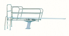 KDI Paragon Paraflyte Diving Tower 3 Meter Flange Pedestal- Superflyte Grade 16"Paraflex -12061 KDI Paragon Paraflyte Diving Tower 3 Meter Flange Pedestal- Superflyte Grade 16"Paraflex -12061