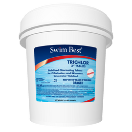 Swim Best 3" Swimming Pool Stabilized Chlorine Tablets - 10LBS Swim Best 3" Swimming Pool Stabilized Chlorine Tablets - 10LBS