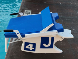 Quikblox Conquest Low Profile FRP Starting Platform w/ 24" x 32" Standard Top - 30-65715