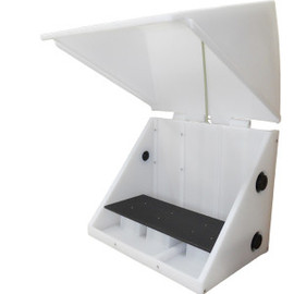 Peabody - PCS3 Pump Shelf - w/Cover - No Divider - Natural - PE - 253-30844