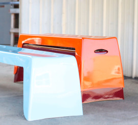 Easy Rec - Easy Stack 6' Bench - ESB9000-72 Easy Rec - Easy Stack 6' Bench - ESB9000-72