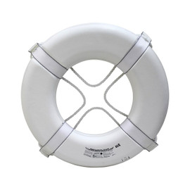 KEMP USA White 24" Ring Buoy USCG Approved - 10-205-WHI