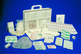 KEMP USA 50 Person 36 Unit First Aid Kit - 10-706