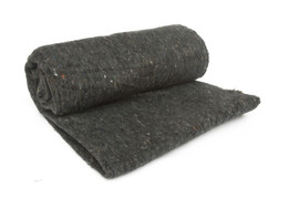 KEMP USA Grey Blanket 30% Wool, 60" x 84" - 10-604