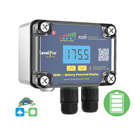 ICON - ITC-250 Lithium Battery Operated Display - 4-20MA Input - ITC250-BT