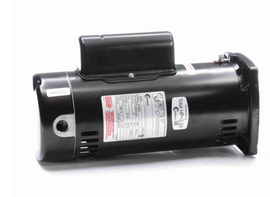 Century Replacement Motors - 2 HP, 230 Volts, Square Flange, Threaded Shaft - SQ1202