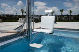 Spectrum Lolo Water Powered Pool Lift - 400 Pound Capacity Without Anchor - 26285 Spectrum Lolo Water Powered Pool Lift - 400 Pound Capacity Without Anchor - 26285