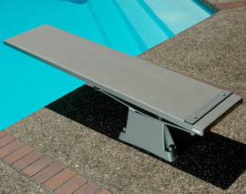 SR Smith Supreme Stand With Jig for 6' or 8' Diving Boards (Grey Granite) SR Smith Supreme Stand With Jig for 6' or 8' Diving Boards (Grey Granite)