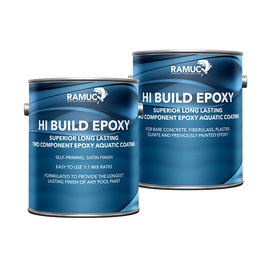 RAMUC EP HI BUILD DAWN BLUE POOL PAINT - 2 GALLON  KIT