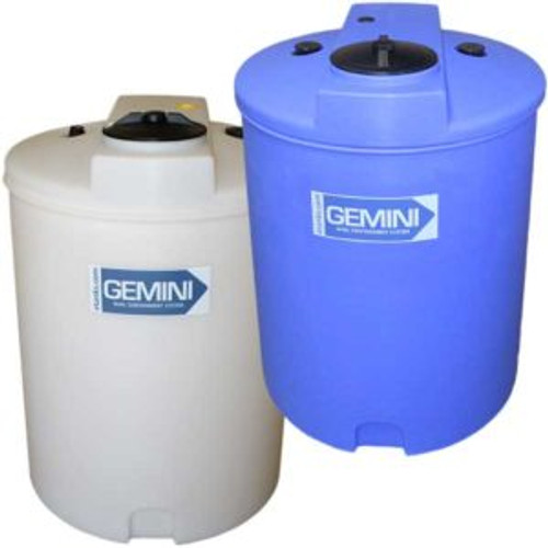 Peabody Gemini Containment-Cylindrical 120GAL / 454 L -Blue (01-14870) Peabody Gemini Containment-Cylindrical 120GAL / 454 L -Blue (01-14870)