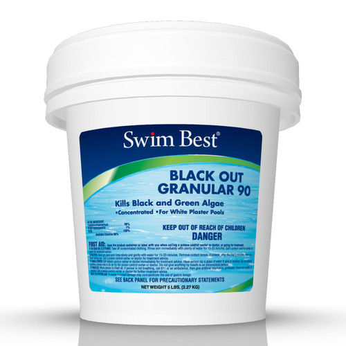 Swim Best BLACKOUT GRANULAR 90 - 5LBs - Tri Chlor Swim Best BLACKOUT GRANULAR 90 - 5LBs - Tri Chlor