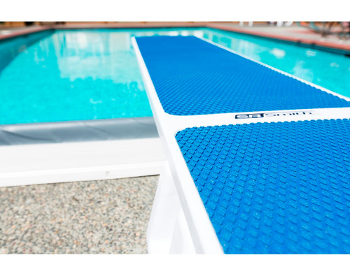 S.R.Smith 68-207-57620G Salt Pool Jump System w/Gray TrueTread Diving Board and Stand 6 feet, 