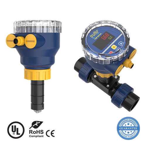 ICON - TIM Truflo Insertion Paddle Wheel Flow Meter - 6" - 24" PVC - TIM-P-L ICON - TIM Truflo Insertion Paddle Wheel Flow Meter - 6" - 24" PVC - TIM-P-L