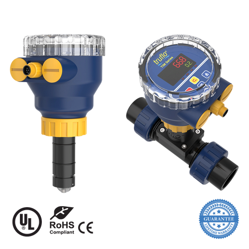 ICON - TIM Truflo Insertion Paddle Wheel Flow Meter - 6" - 24" PVDF - TIM-PF-L ICON - TIM Truflo Insertion Paddle Wheel Flow Meter - 6" - 24" PVDF - TIM-PF-L
