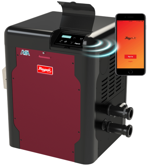 Raypak Avia 264A LOW NOx Pool and Spa Heater - Natural Gas