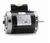 Century 1081 Full Rate - C Frame / Threaded Shaft/ Aluminum End Bell - 1 HP 115/230 Volt - B128