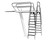 SR Smith - Deluxe Carbon Steel 3 Meter Tower Dual Mount - CAT-3M-203D