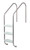 KDI Paragon Heavy Duty Vertical Ladder 3 Step 30" Wide 1.90" x .145 - 42206