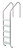 KDI Paragon Heavy Duty Vertical Ladder 5 Step 36" Wide 1.90" x .109 - 42224