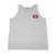 KEMP USA White 100% Cotton Guard Tank Top - 18-002