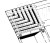 Neptune Benson - Perpendicular Grating Corner 90 Degrees 6" 12" 18" White