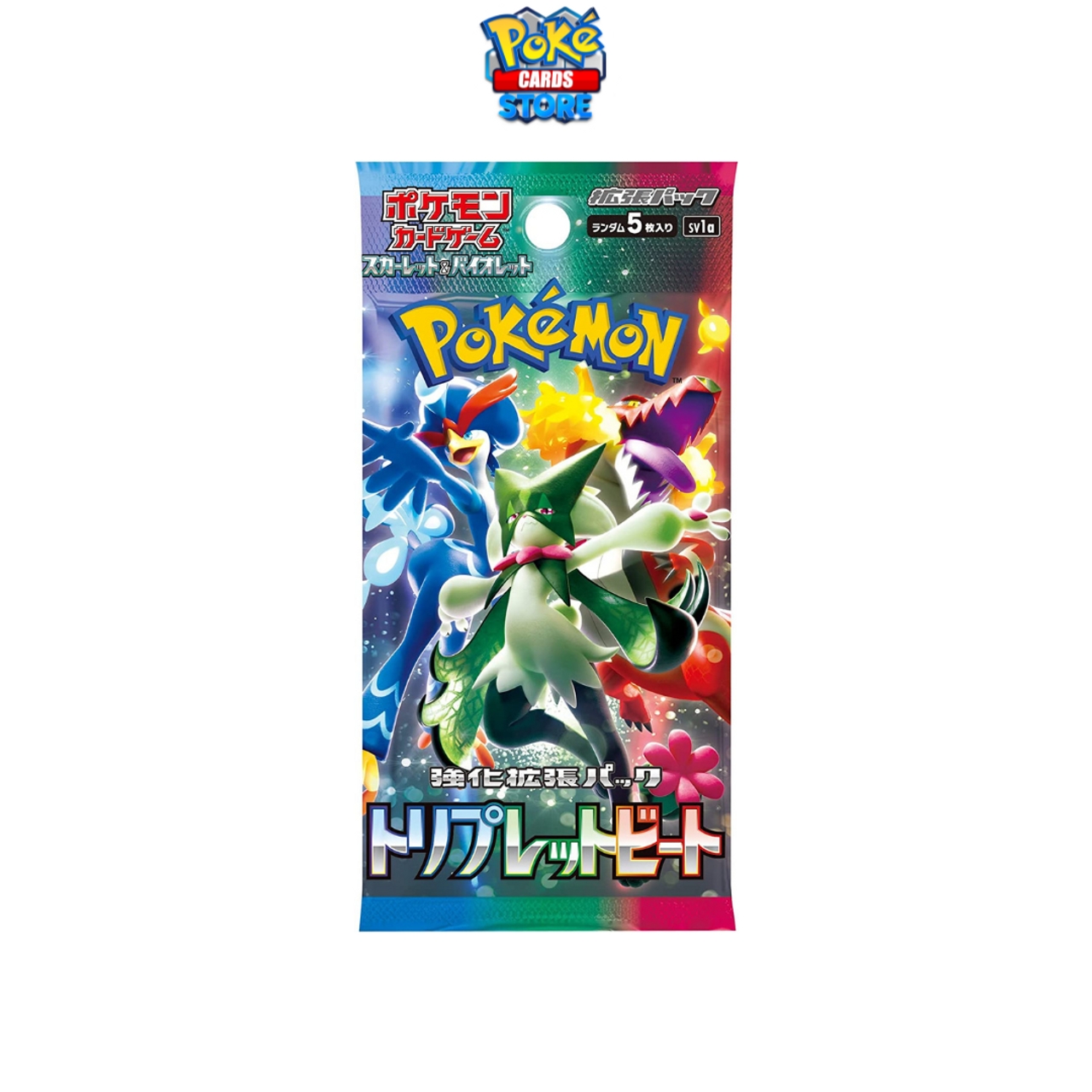 Japanese Pokemon: Triplet Beat SV1a - Booster Pack