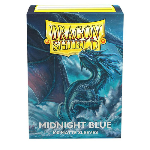 Dragon Shield Standard Sleeves Matte Midnight Blue - 100 Bustine