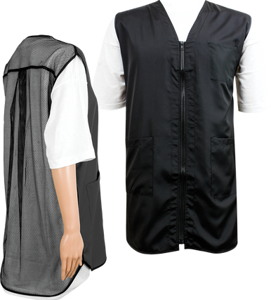 MESH BLACK VEST XL/XXL (VT2342)