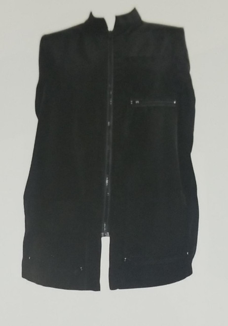 TROPICAL COLLAR MEDIUM/LARGE BLACK VEST (VT2351)