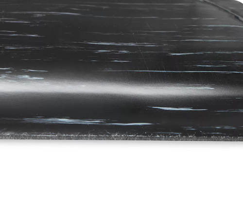 YANAKI BLACK RETANGULAR MAT
