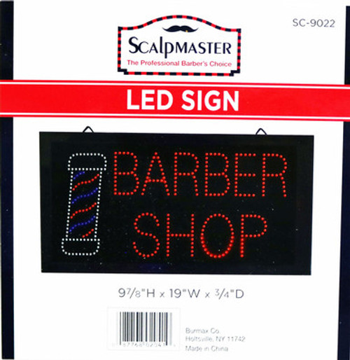 BARBER SHOP LED SIGN