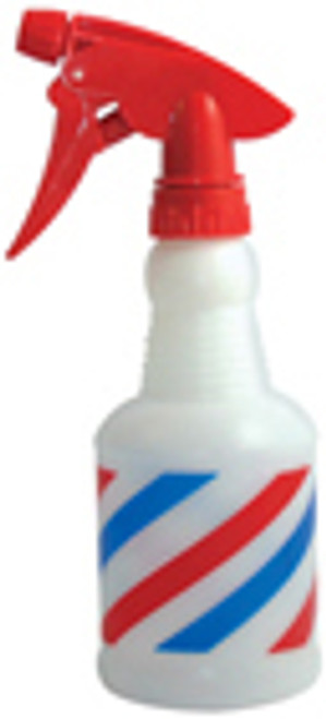 PLASTIC SPRAY BOTTLES BARBER DESIGN 12OZ