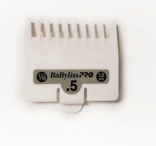 BABYLISS CLIPPER GUARDS  .5  WHITE