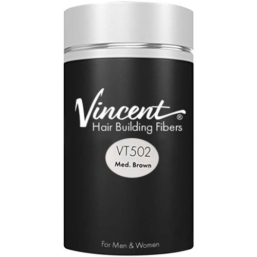 VINCENT HAIR BUILDING FIBERS VT502 MED BROWN