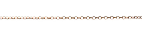 9ct Red Gold 15/23 Trace Chain 1.7mm Width