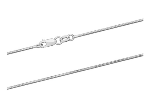 9ct White Gold Mini Snake Chain