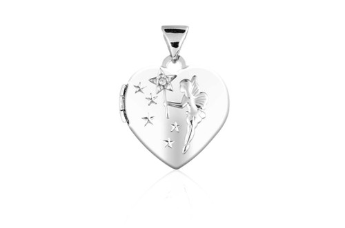Sterling silver and Diamond Fairy Locket