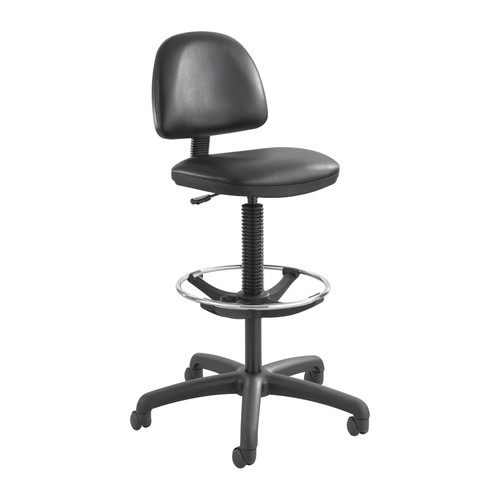 Precision Vinyl Extended-Height Chair with Footring 3406BL - SafcoProducts.ca