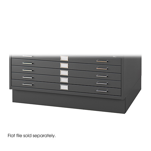 Closed Base for 4998 Flat File Black 4999BL - SafcoProducts.ca