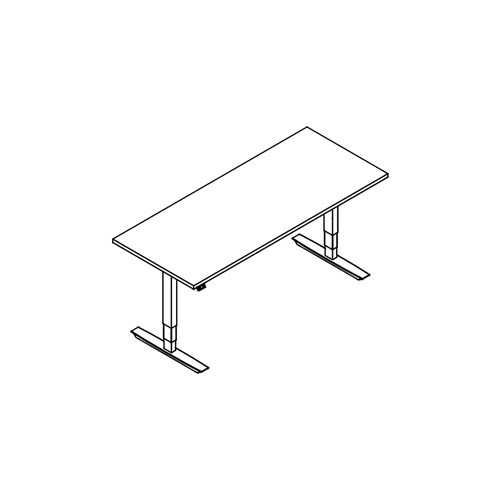 ML Series - Rectangular, 3 Stage, 2 Leg, 54" W 5323054H - SafcoProducts.ca