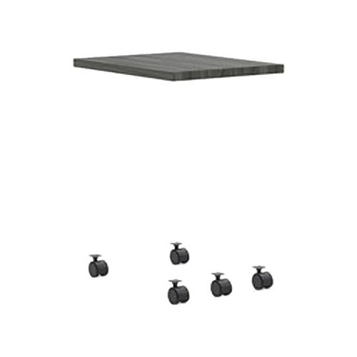 Aberdeen Series Mobile Kit, Credenza Pedestals in Gray Steel AMK20LGS - SafcoProducts.ca