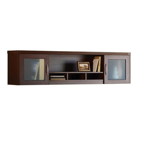 Aberdeen Series 72" Wall Mount Hutch in Mocha AWG72LDC - SafcoProducts.ca