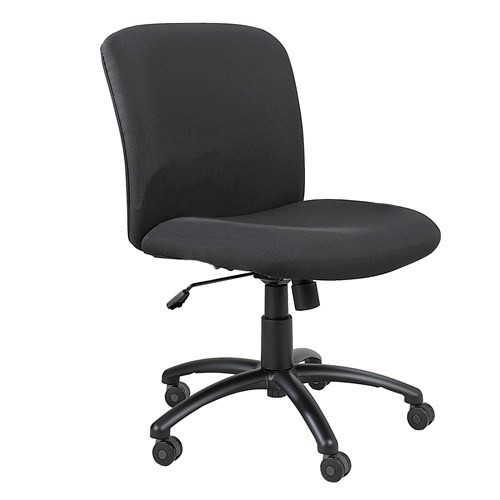 Uber Big and Tall Mid Back Chair Black 3491BL - SafcoProducts.ca